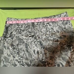 Free People Snakeskin Print maxi Skirt